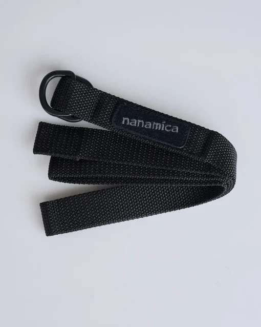 Outlet nanamica Webbing Tape D-Ring Tech Belt Black