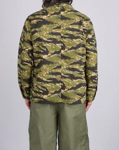 Online Needles D.N. Coverall Jacket Cotton Ripstop Tiger Camo