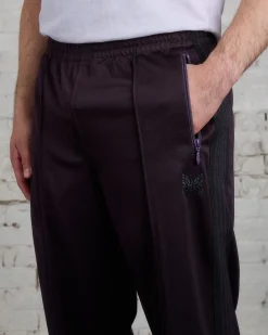 Clearance Needles Track Pant Poly Smooth Dark Purple