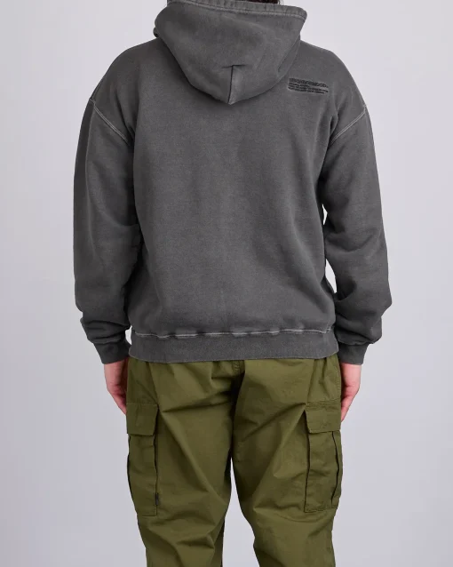 Clearance Neighborhood Pigment Dyed Sweat Hoodie Black
