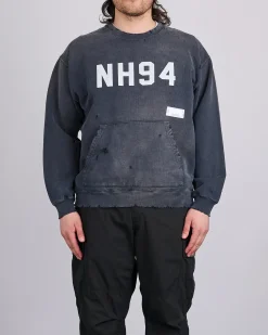 Online Neighborhood Savage Crewneck Sweat Shirt Black