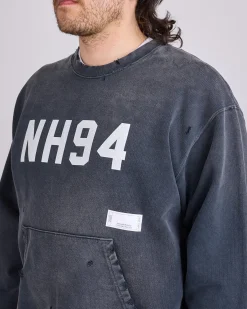 Online Neighborhood Savage Crewneck Sweat Shirt Black