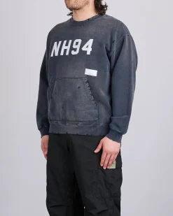 Online Neighborhood Savage Crewneck Sweat Shirt Black