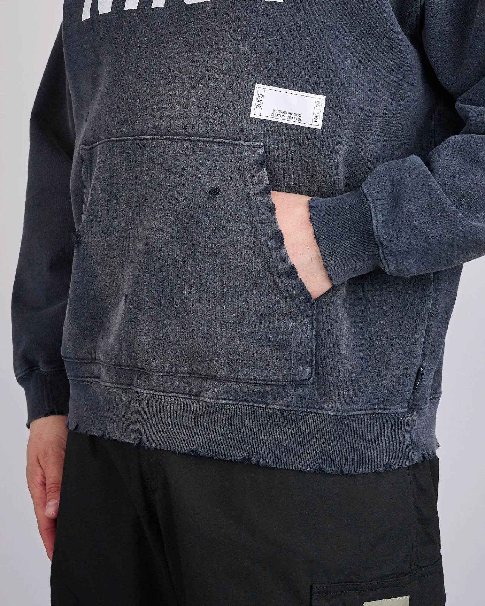 Online Neighborhood Savage Crewneck Sweat Shirt Black