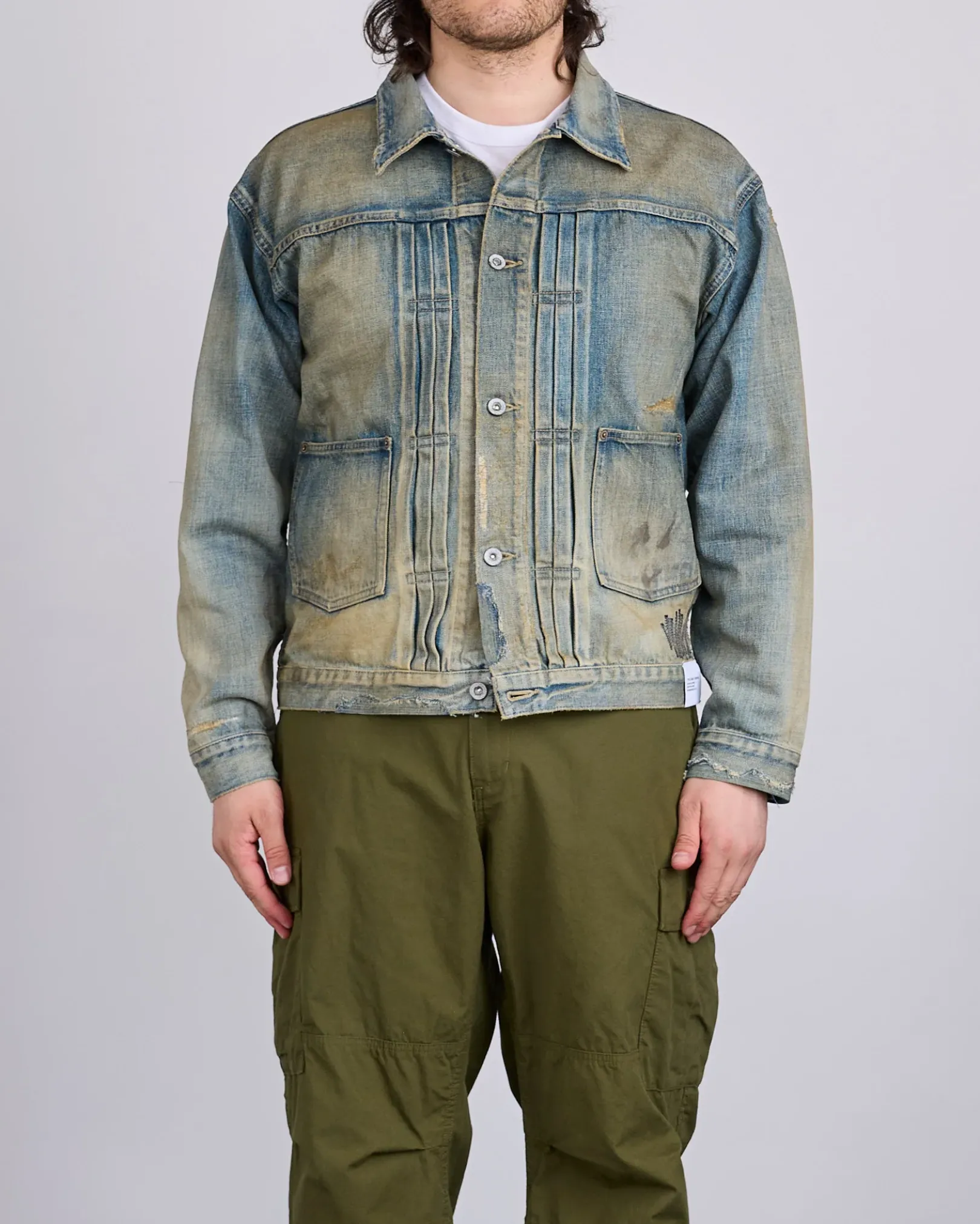 New Neighborhood Savage Type-1 Denim Jacket MOD Indigo