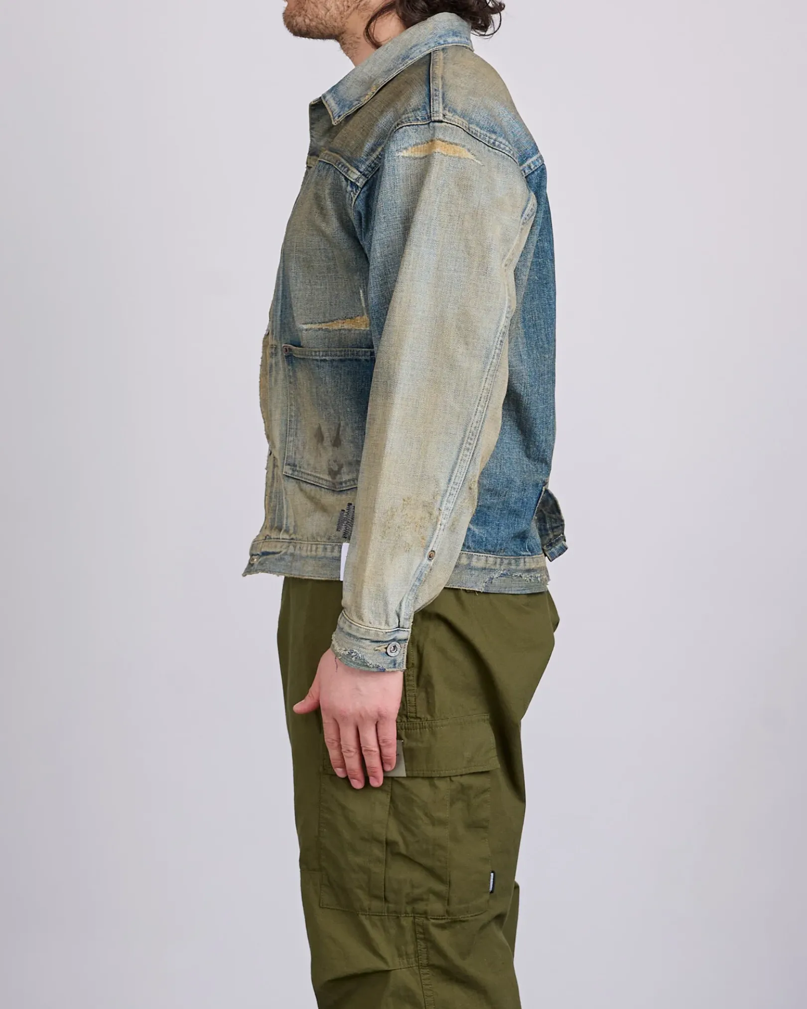 New Neighborhood Savage Type-1 Denim Jacket MOD Indigo