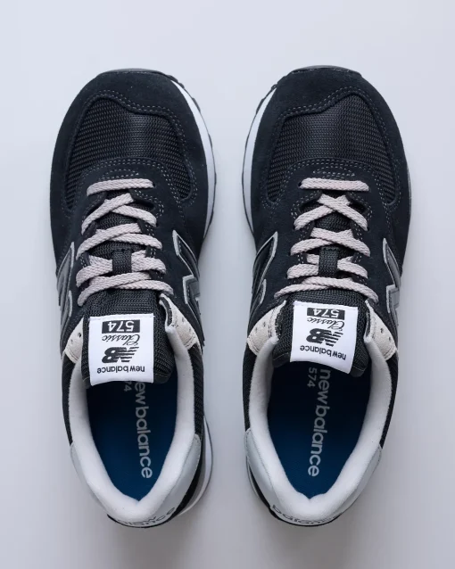 Discount New Balance 574 Black/White