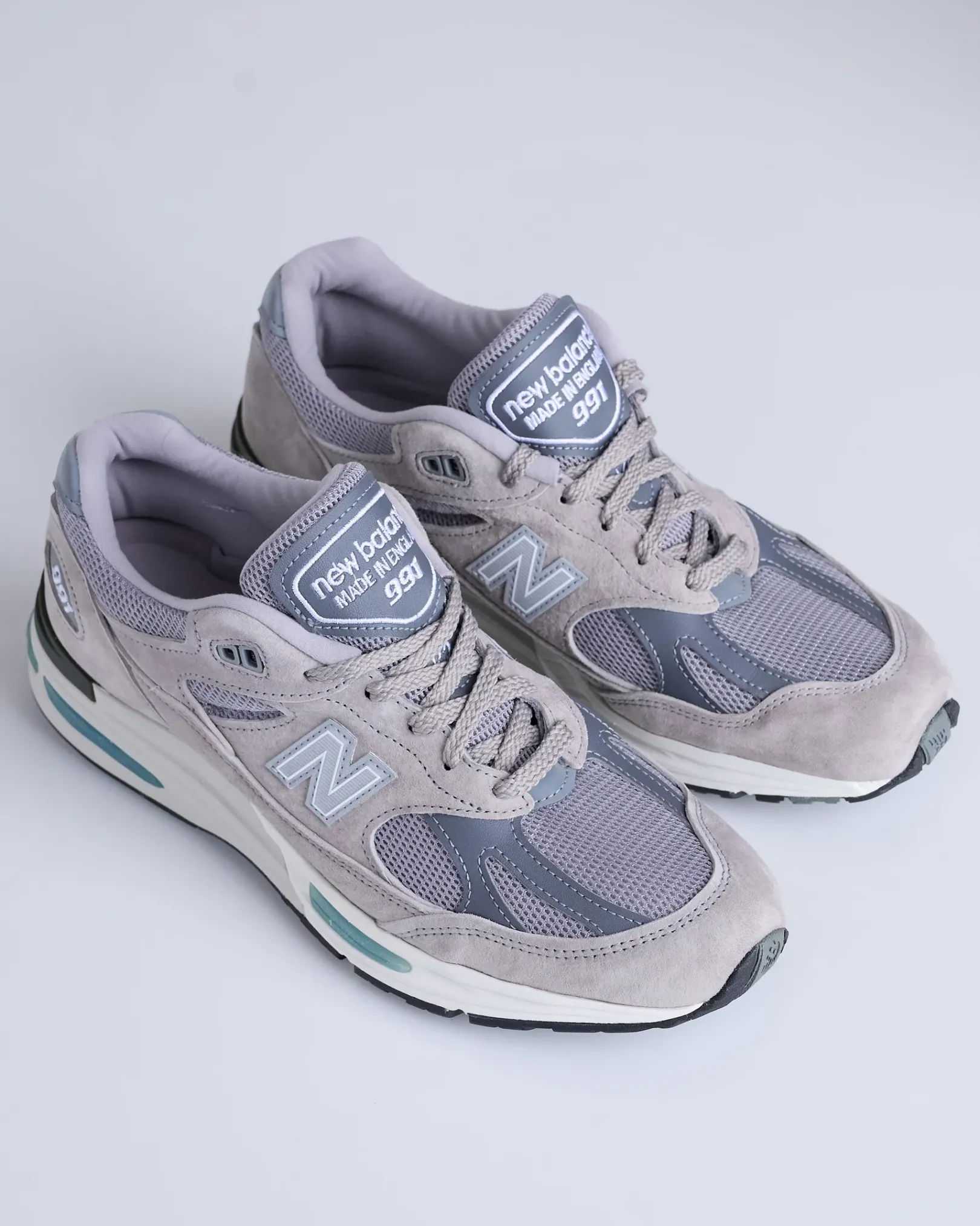 New New Balance Made in UK U991v2 Rock Ridge/Alloy