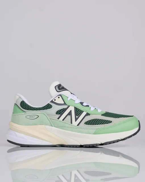 Discount New Balance Made in USA U990v6 Avocado/Natural Mint