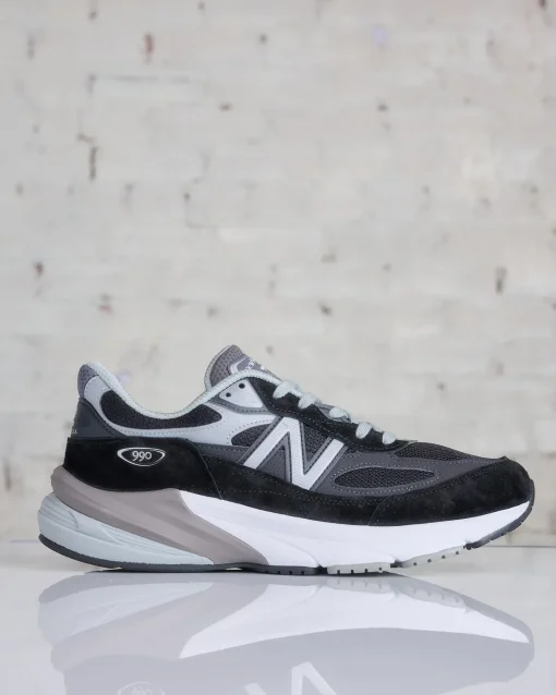Online New Balance Men's M990v6 Made in USA Black White