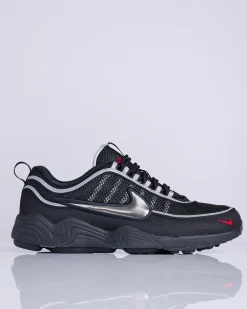 Outlet Nike Air Zoom Spiridon SP Black Black-Metallic Silver-Sport Red HF9117-002