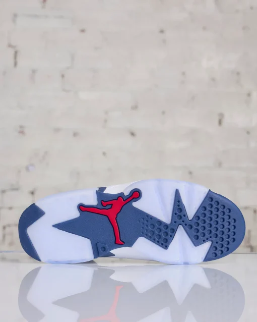 Best Nike Men's Air Jordan 6 Retro "Olympic" White Varsity Red-Midnight Navy