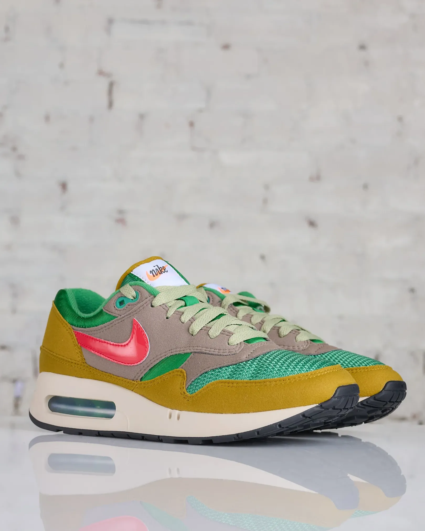 Outlet Nike Men's Air Max 1 '86 Premium Classic Green Ember Glow-Olive Grey