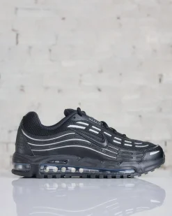 Hot Nike Men's Air Max TL 2.5 Black Black-Black-Metallic Silver