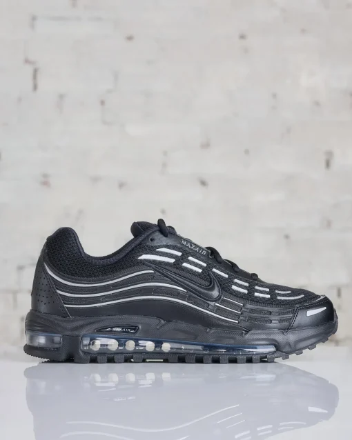 Hot Nike Men's Air Max TL 2.5 Black Black-Black-Metallic Silver