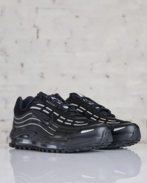 Hot Nike Men's Air Max TL 2.5 Black Black-Black-Metallic Silver
