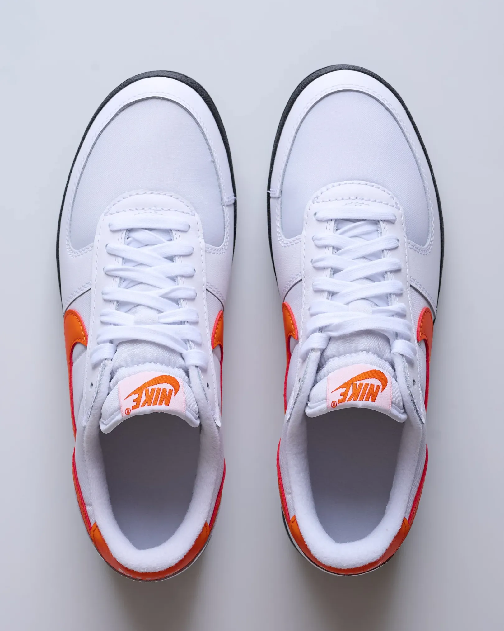 New Nike Men's Field General '82 White/Orange Blaze-Black