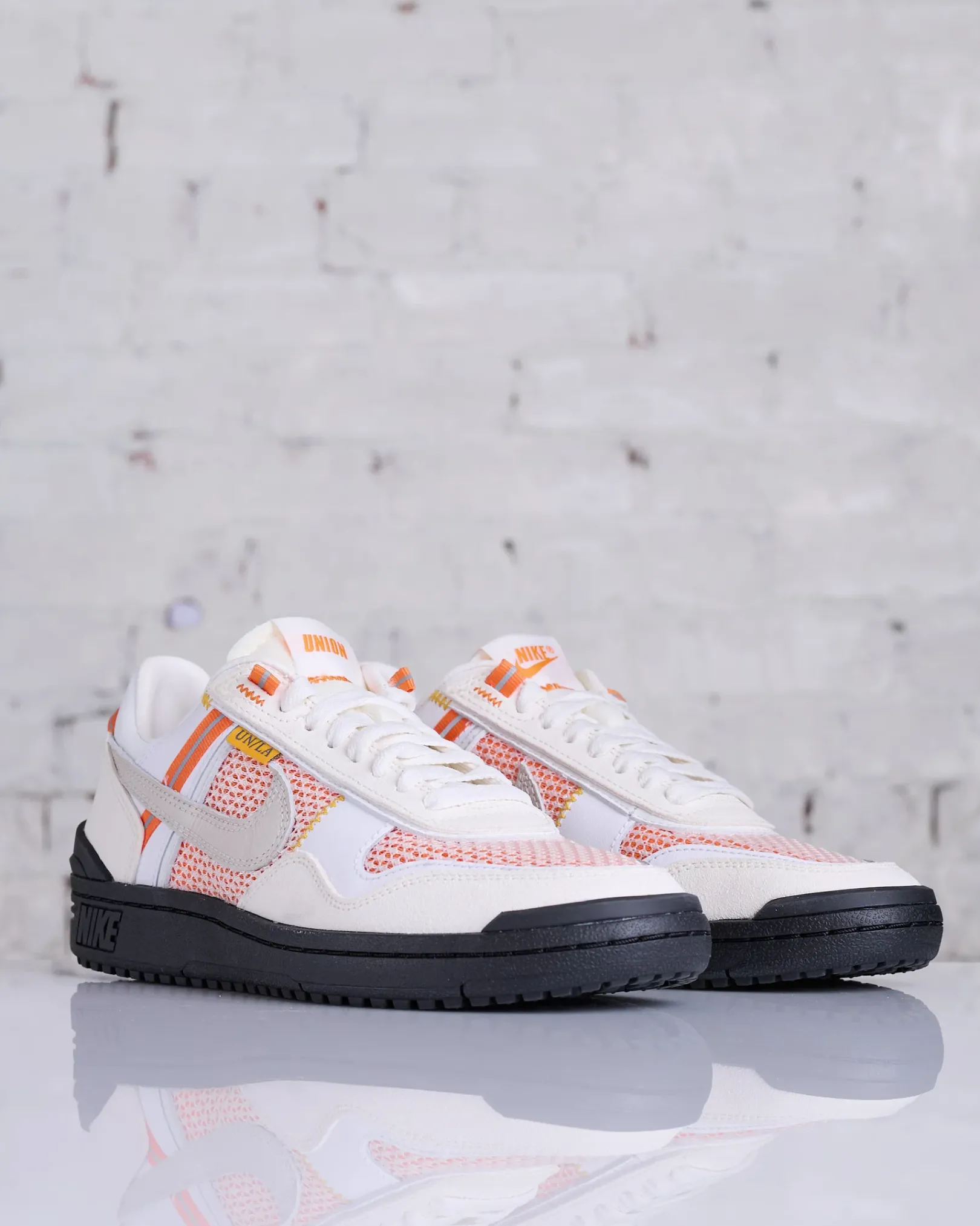 Clearance Nike Men's Field General SP Union Ivory/Light Orewood Brown-Summit White-Bright Mandarin