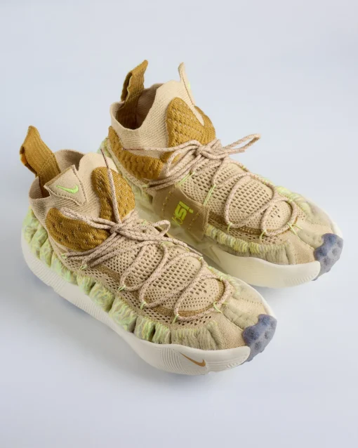 Outlet Nike Men's ISPA Sense Flyknit Sesame/Desert Ochre-Coconut Milk