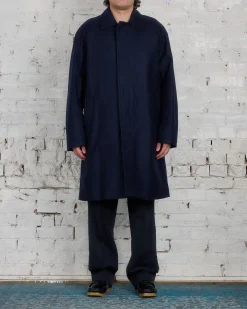 New Norse Projects Benn Relaxed Cotton Wool Trouser Black