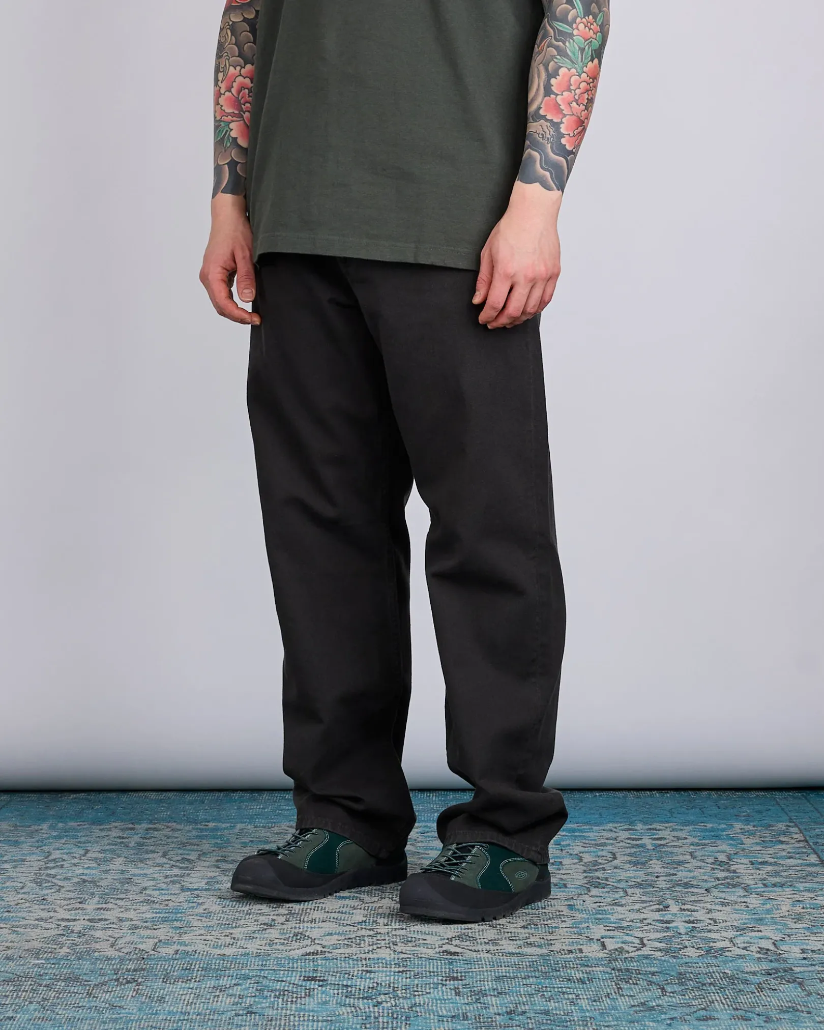 New Norse Projects Mogens Relaxed Heavy Twill Pant Black