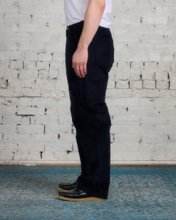 Sale Norse Projects Ragnar Relaxed Solotex Corduroy Pant Dark Navy