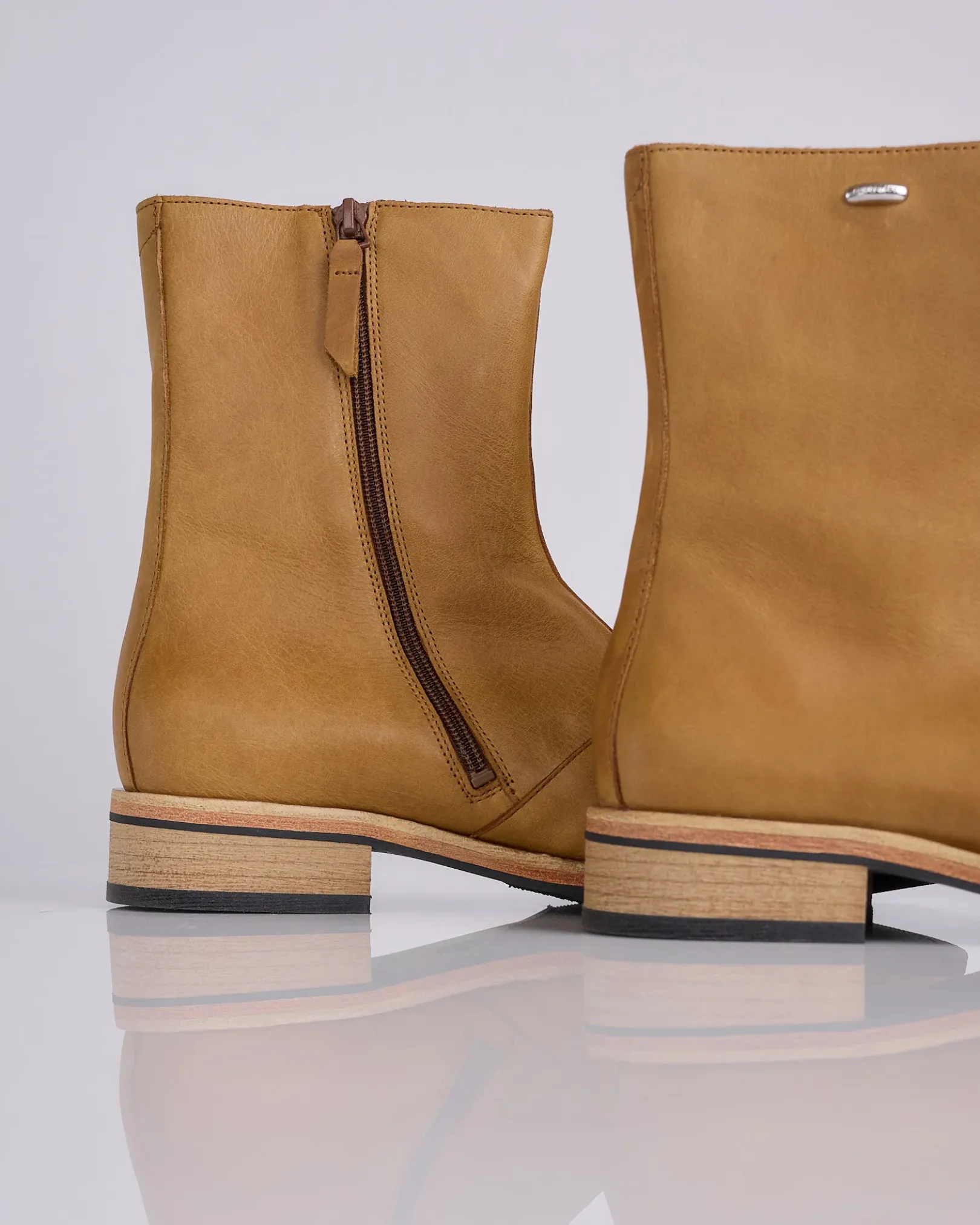 New Our Legacy Camion Boot Burnt Sugar Leather