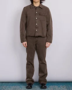 Sale Our Legacy Cut Rebirth Jacket Choco Overdye