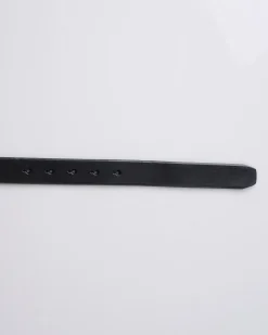 New Our Legacy Scorpion Leather Belt Black