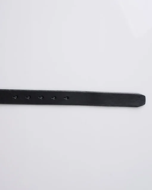 New Our Legacy Scorpion Leather Belt Black