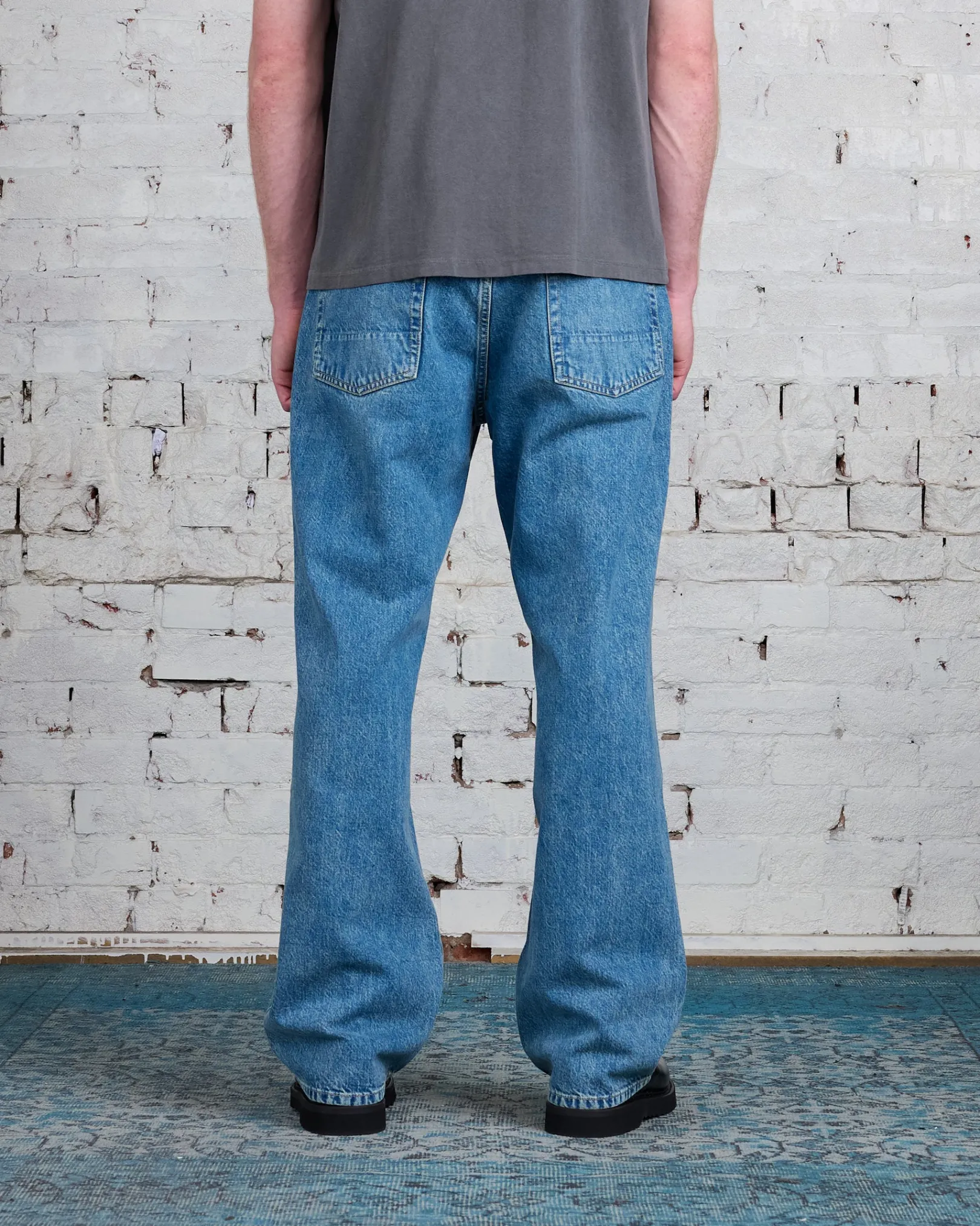 New Our Legacy Third Cut Jean Blue Tech Wash Denim