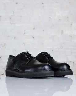 Clearance Our Legacy Trampler Shoe Black Cracked Patent Leather