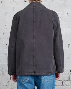 Hot Our Legacy Uniform Jacket Ash Black Reborn Canvas