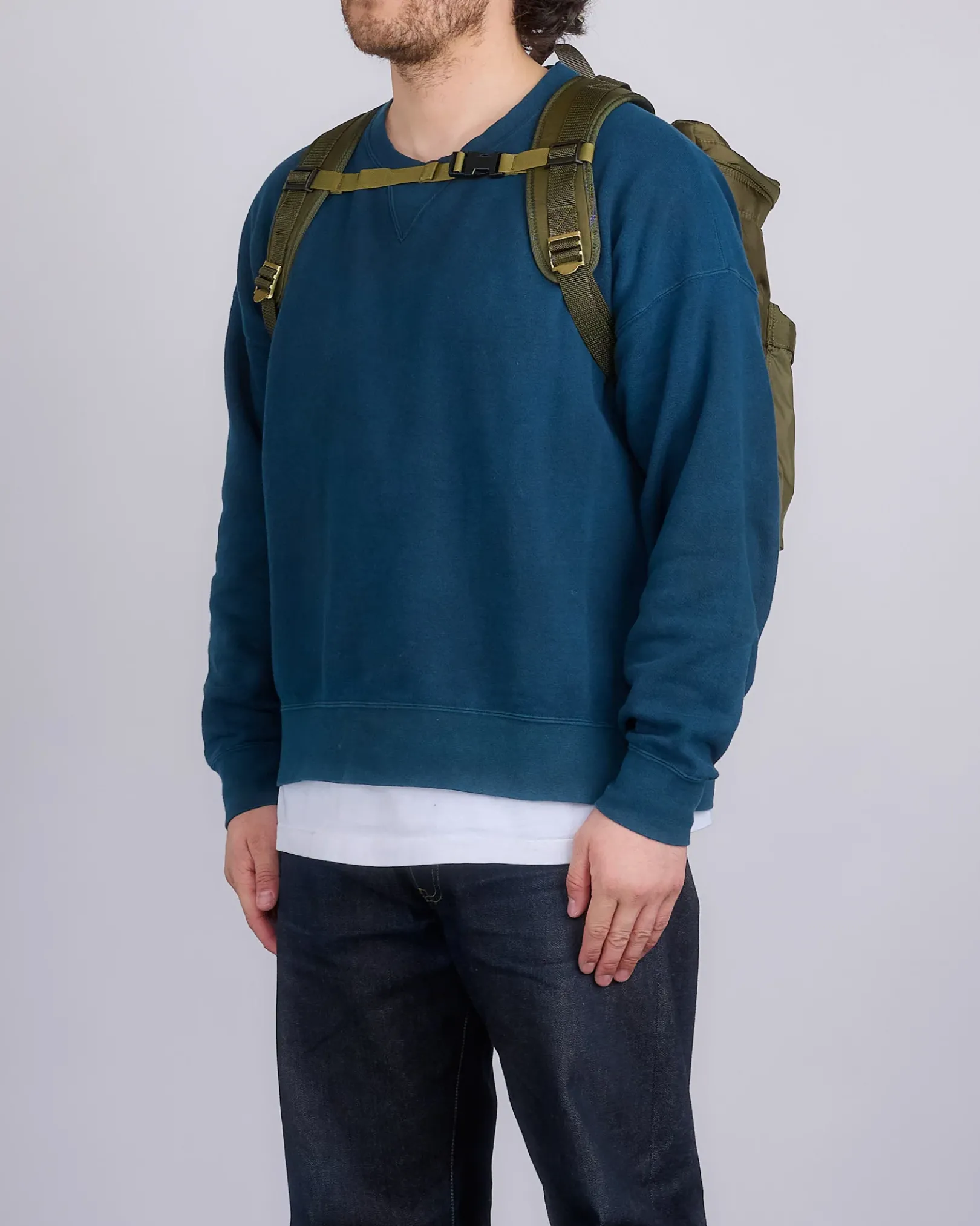 Fashion Porter-Yoshida u0026 Co. Porter Force Daypack Dual Front Pocket Olive Drab