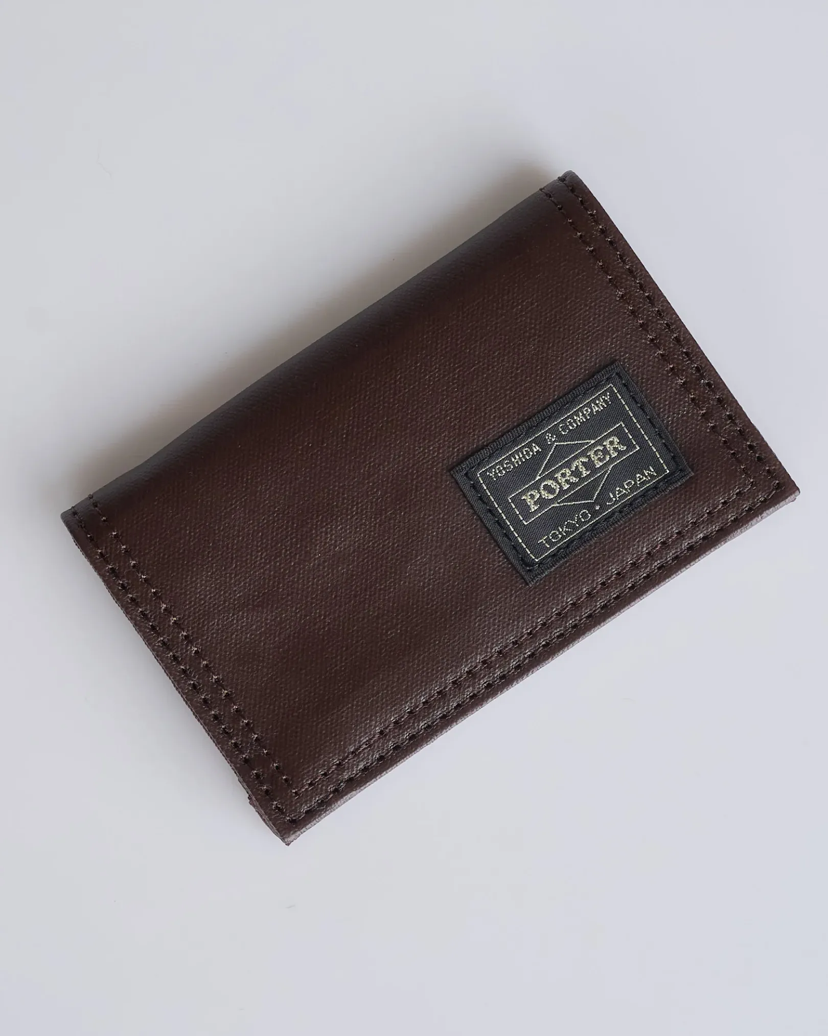 New Porter-Yoshida u0026 Co. Porter Freestyle Card Case Brown