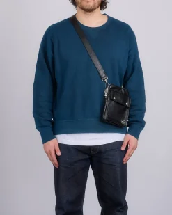 New Porter-Yoshida u0026 Co. Porter Freestyle Vertical Shoulder Bag Black