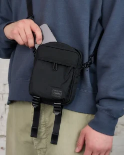 Outlet Porter-Yoshida u0026 Co. Porter Senses Vertical Shoulder Bag Black