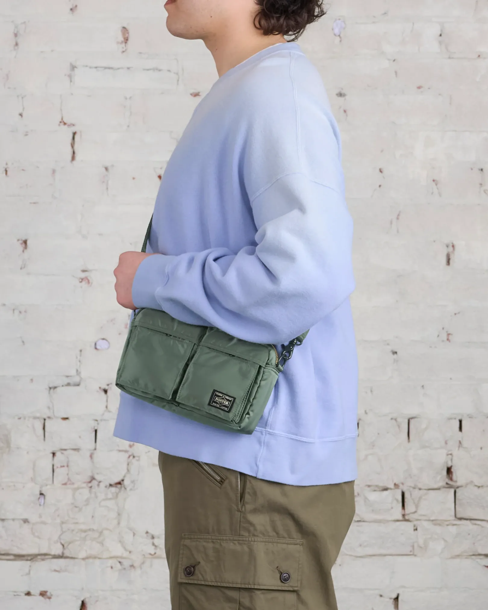 Hot Porter-Yoshida u0026 Co. Porter Tanker Shoulder Bag Sage Green