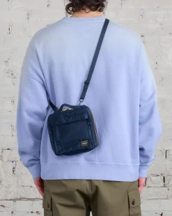 Best Porter-Yoshida u0026 Co. Porter Tanker Square Shoulder Bag Iron Blue