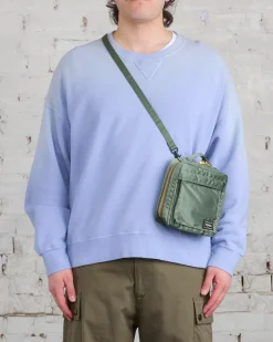 Outlet Porter-Yoshida u0026 Co. Porter Tanker Square Shoulder Bag Sage Green