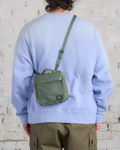 Outlet Porter-Yoshida u0026 Co. Porter Tanker Square Shoulder Bag Sage Green
