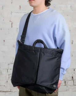 Hot Porter-Yoshida u0026 Co. Porter Tanker 2-Way Helmet Bag Black