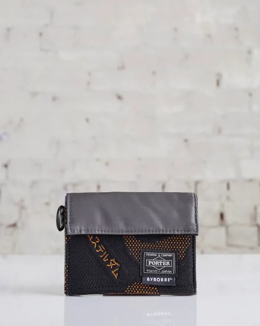 Best Porter-Yoshida u0026 Co. Porter x BYBORRE Wallet Silver Gray