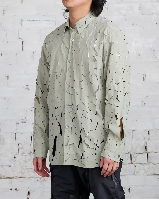 Best POST ARCHIVE FACTION (PAF) 6.0 Shirt Left Olive Green
