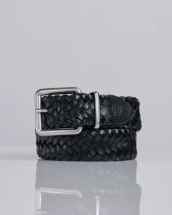 Hot Reigning Champ Braided Leather Black Black