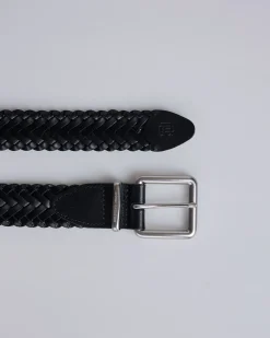 Hot Reigning Champ Braided Leather Black Black