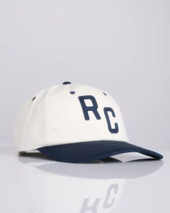 Online Reigning Champ Chino Twill Colourblock Cap Navy-Cream