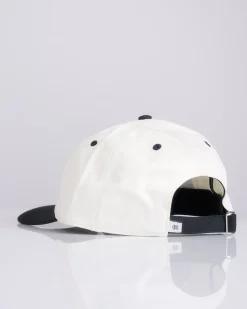 Hot Reigning Champ Chino Twill Colourblock Cap Black Ivory