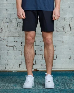 Outlet Reigning Champ Coach's Short Mens Black Primeflex