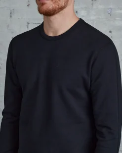 Clearance Reigning Champ Core Crewneck Black